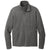 Port Authority Men's Grey Smoke Heather Arc Sweater Fleece 1/4 Zip