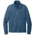 Port Authority Men's Insignia Blue Heather Arc Sweater Fleece 1/4 Zip