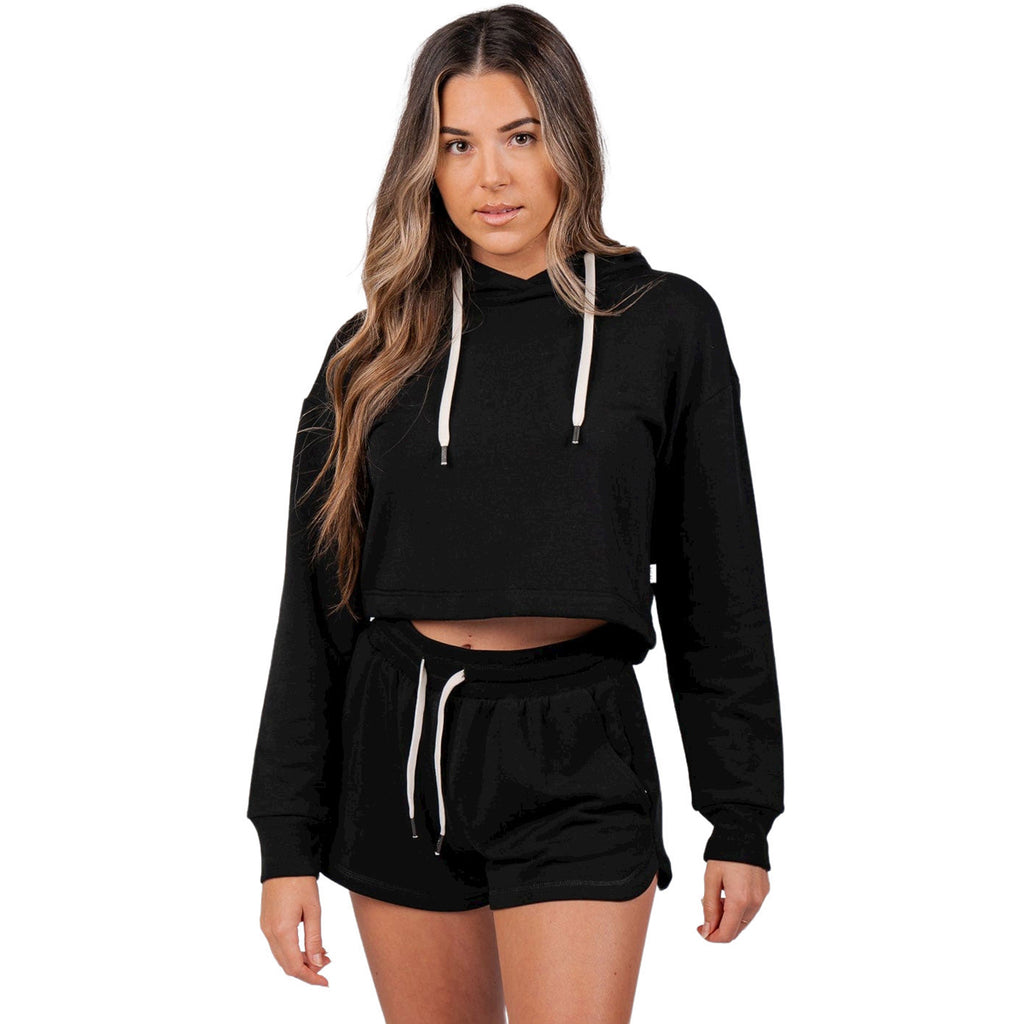 Feat Women's Black TreeCell Plush Short