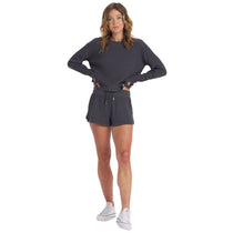 Feat Women's HazyBlack TreeCell Waffle Long Sleeve