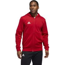 adidas Men's Team Power Red Melange/White Team Issue Full Zip Jacket
