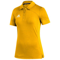 adidas Women's Team Collegiate Gold/White Under The Lights Coaches Polo