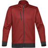 Stormtech Men's Bright Red Heather Sidewinder Fleece Jacket
