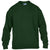 Gildan Youth Forest Green Heavy Blend 8 oz. 50/50 Fleece Crew