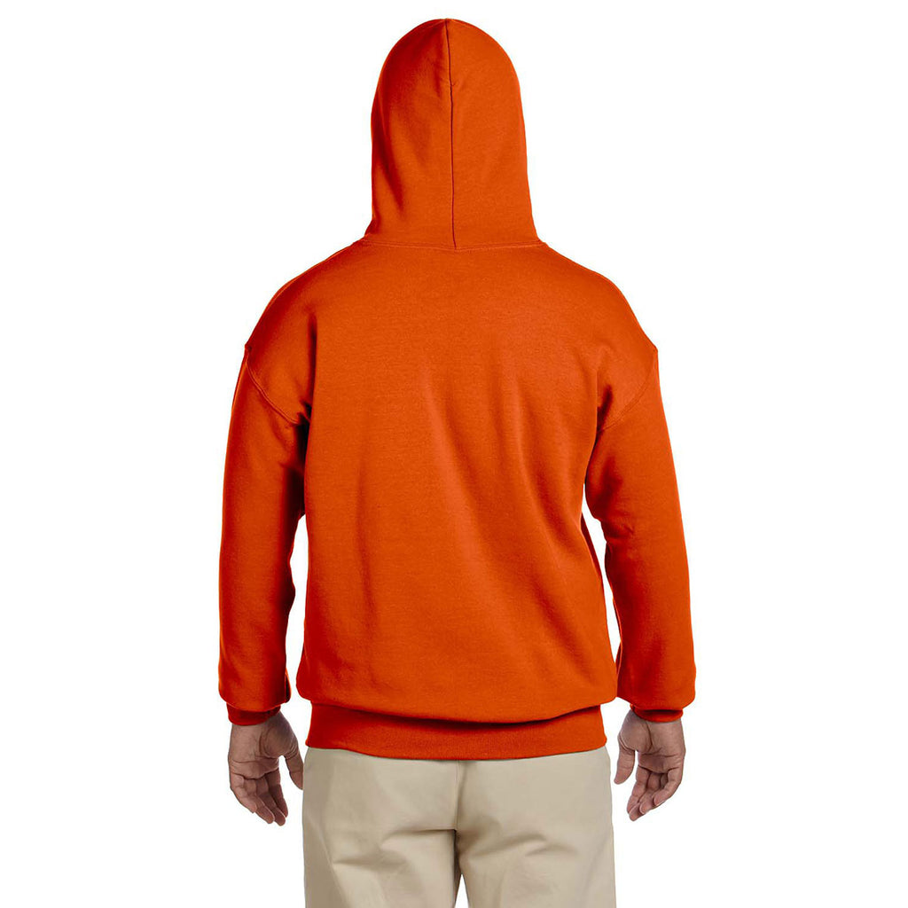 Gildan Unisex Orange Heavy Blend 50/50 Hoodie