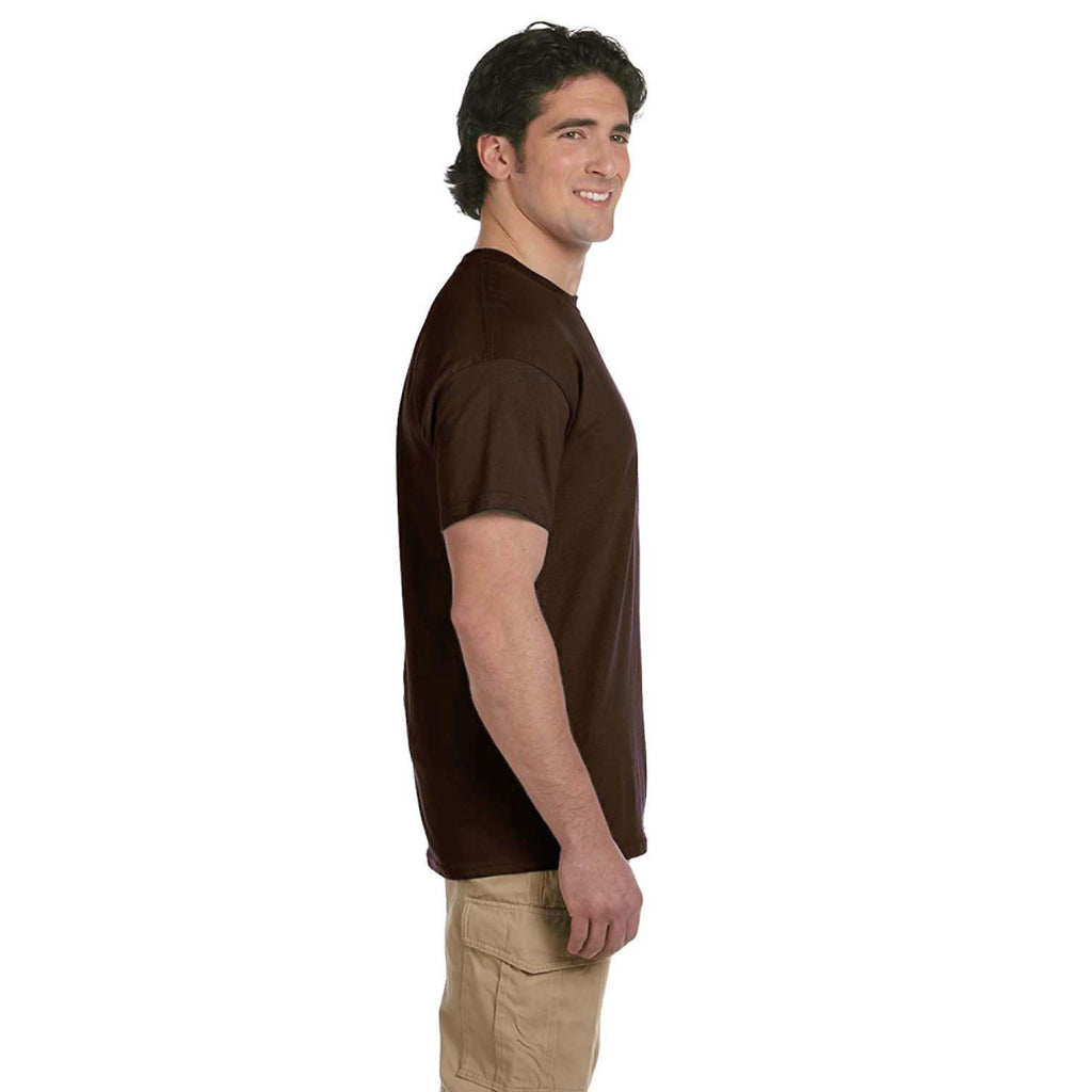 Gildan Men's Dark Chocolate Ultra Cotton 6 oz. T-Shirt