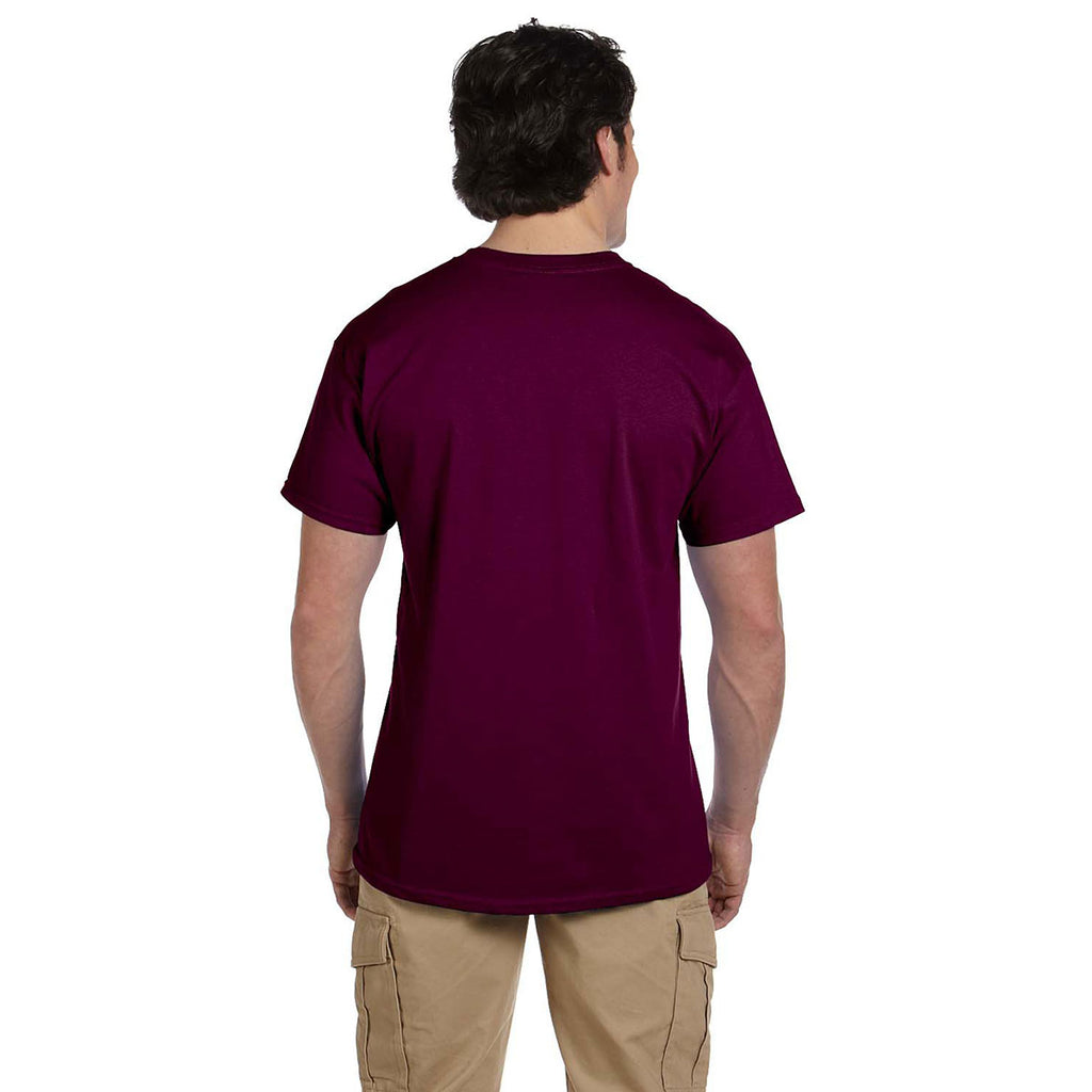 Gildan Men's Maroon Ultra Cotton 6 oz. T-Shirt