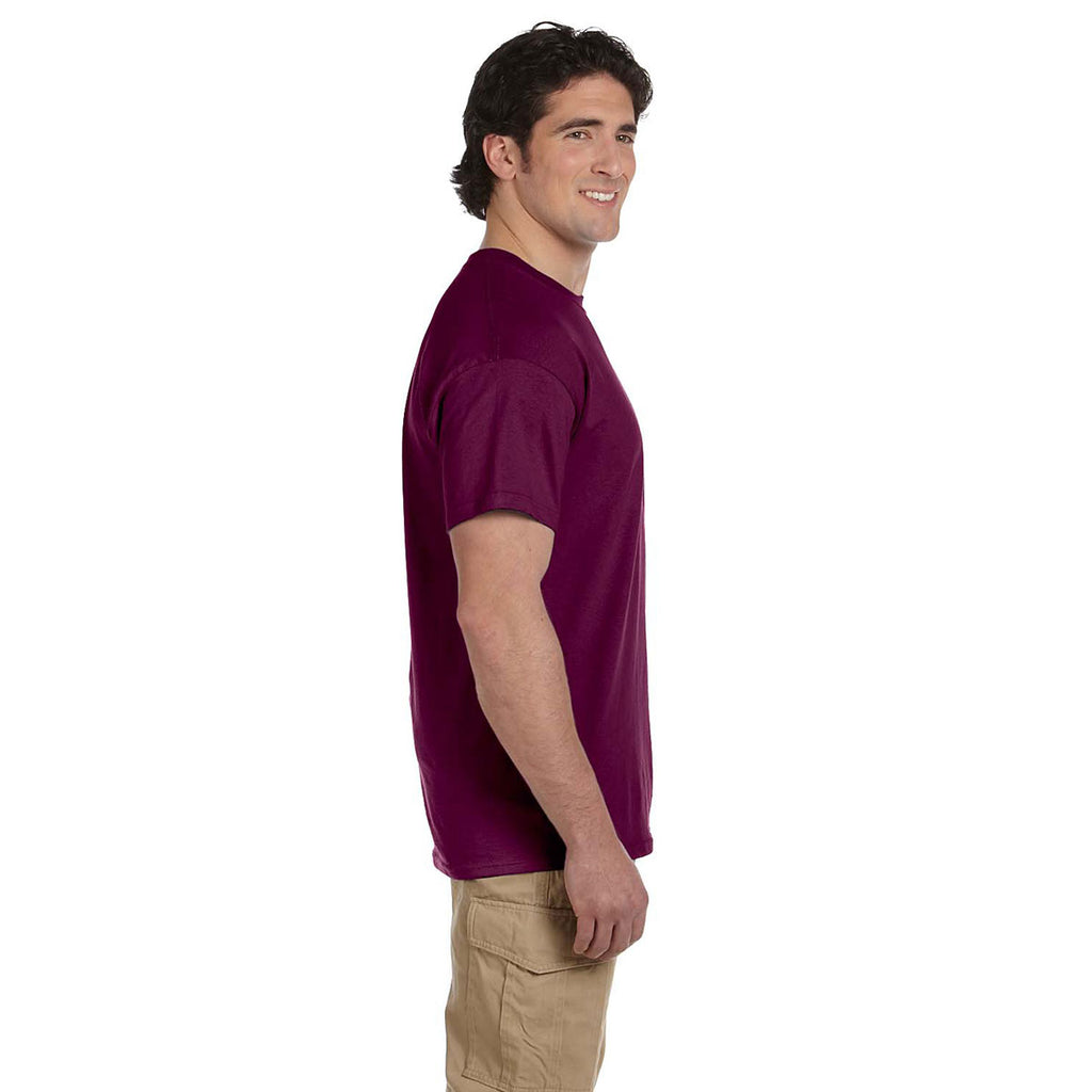 Gildan Men's Maroon Ultra Cotton 6 oz. T-Shirt