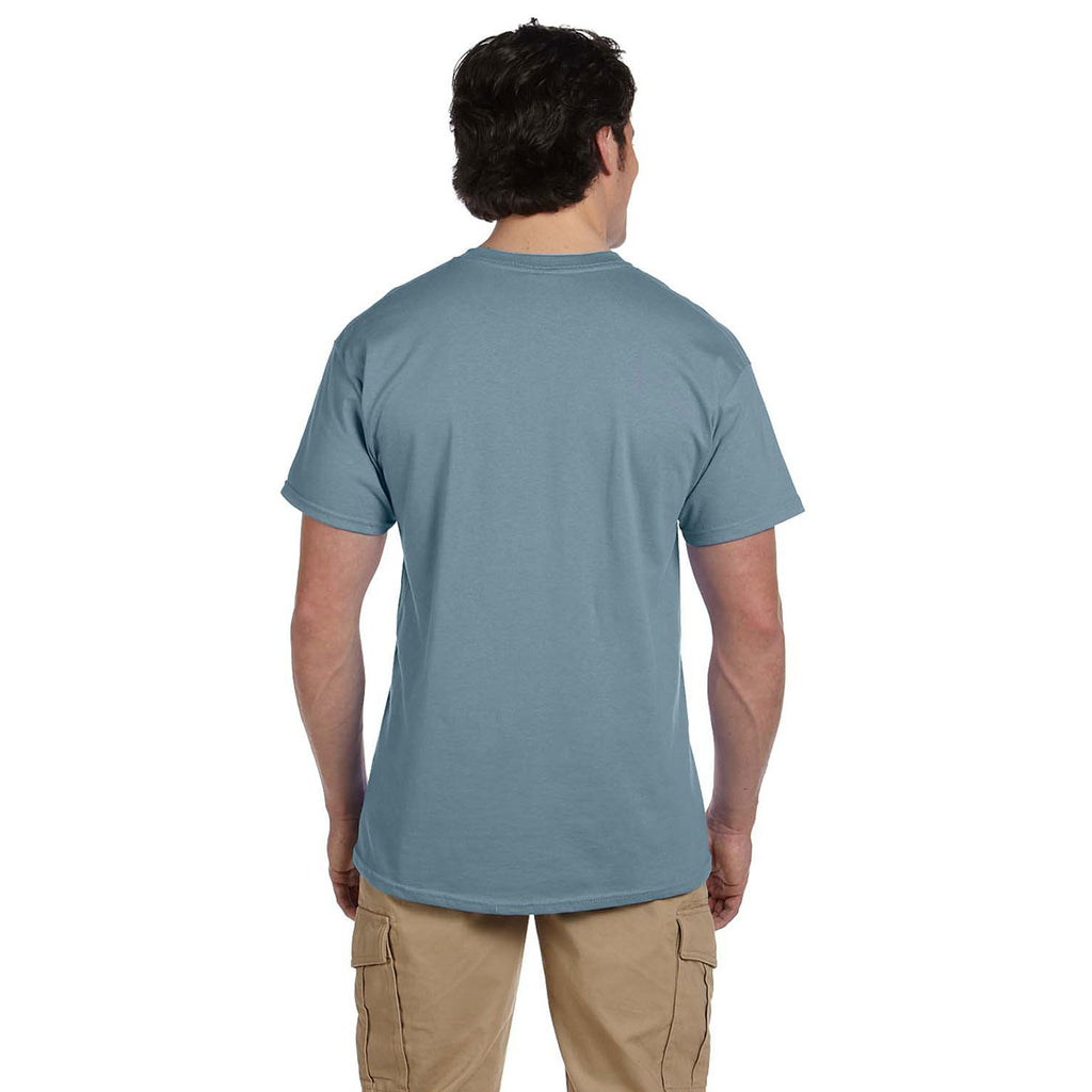 Gildan Men's Stone Blue Ultra Cotton 6 oz. T-Shirt