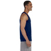 Gildan Men's Navy Ultra Cotton 6 oz. Tank