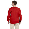 Gildan Men's Red Ultra Cotton Long Sleeve T-Shirt