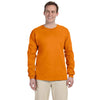 Gildan Men's Safety Orange Ultra Cotton Long Sleeve T-Shirt