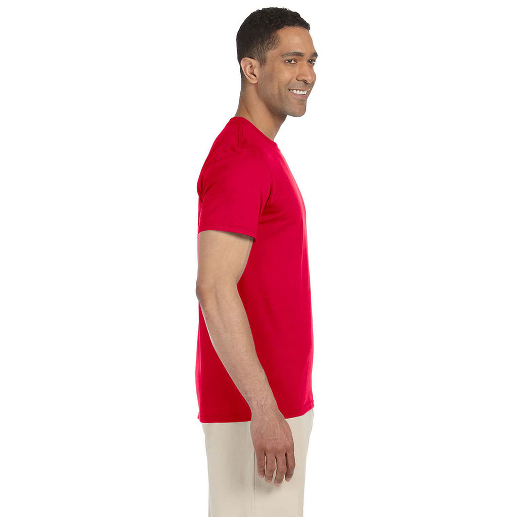 Gildan Men's Cherry Red Softstyle 4.5 oz. T-Shirt