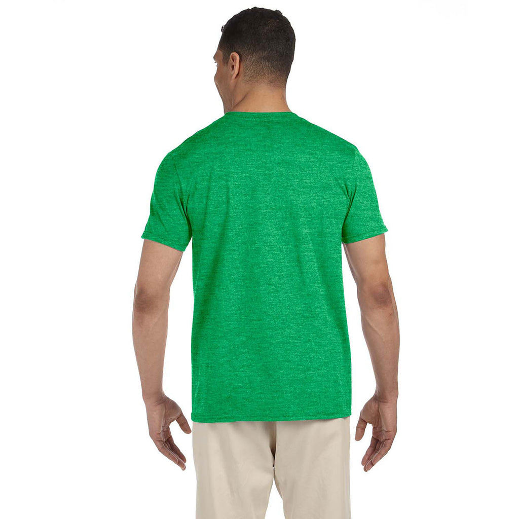 Gildan Men's Heather Irish Green Softstyle 4.5 oz. T-Shirt