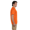 Gildan Unisex Safety Orange 5.5 oz. 50/50 Pocket T-Shirt