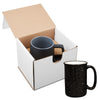 Primeline Black 13 oz Tall Campfire Mug in Individual Mailer