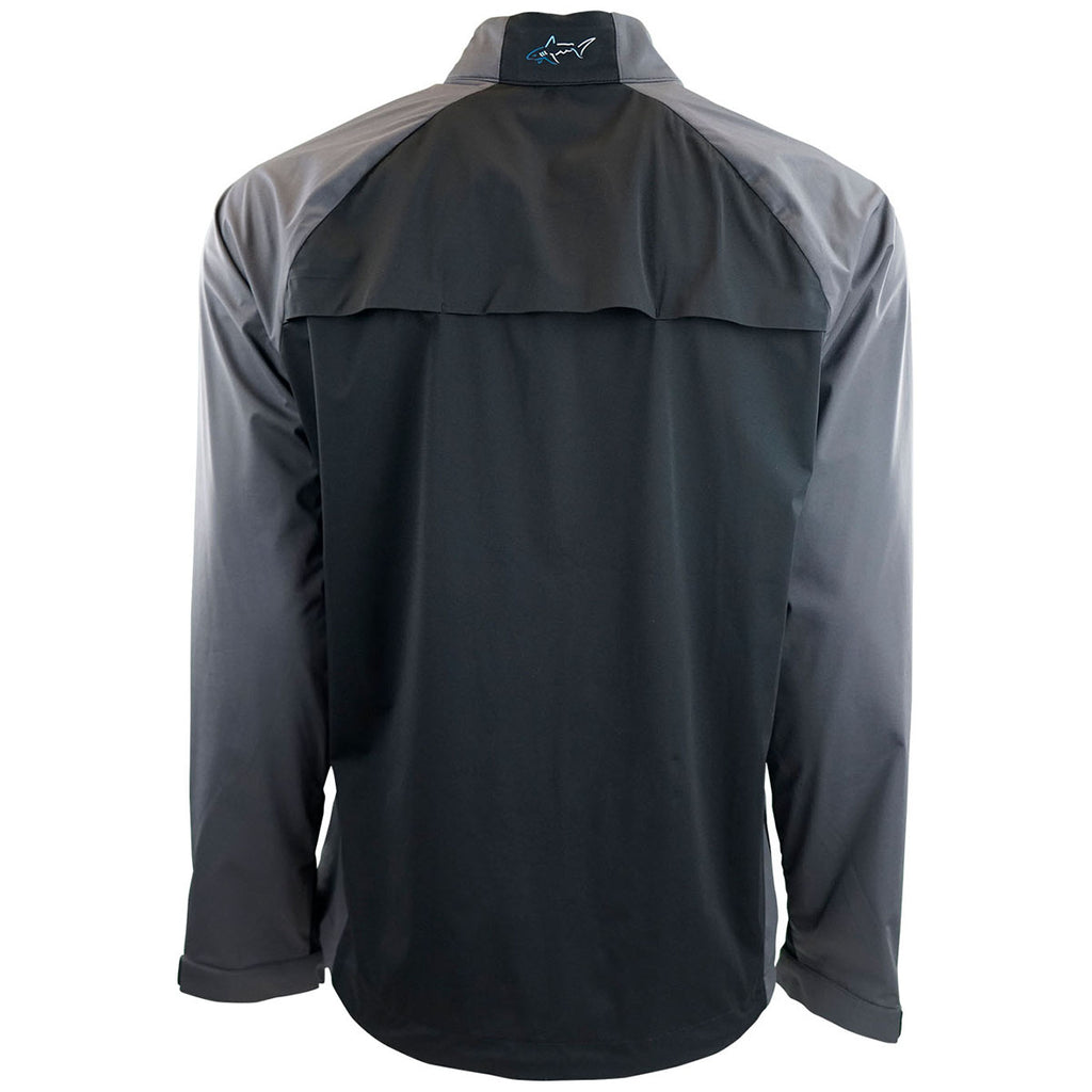 Greg Norman Men's Black Weatherknit Full Zip Jacket