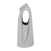 Greg Norman Men's Sterling/Chrome 1/4-Zip Weatherknit Vest