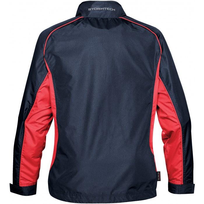 Stormtech Women's Navy/Sport Red Axis Track Jacket
