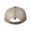 Outdoor Cap Olive Weathered Mesh Back Cap