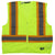 Berne Unisex Yellow Hi-Vis Class 2 Multi-Color Vest
