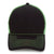 Paramount Apparel Black/Neon Green Neon Mesh Back Cap
