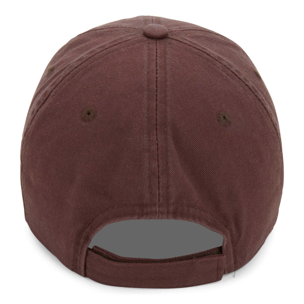 Paramount Apparel Dark Brown Caps 101 Garment Washed Cap