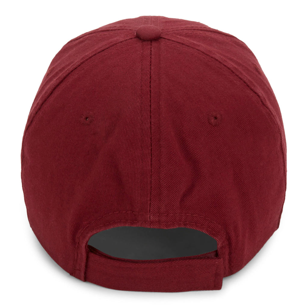 Paramount Apparel Dark Red Caps 101 Garment Washed Cap