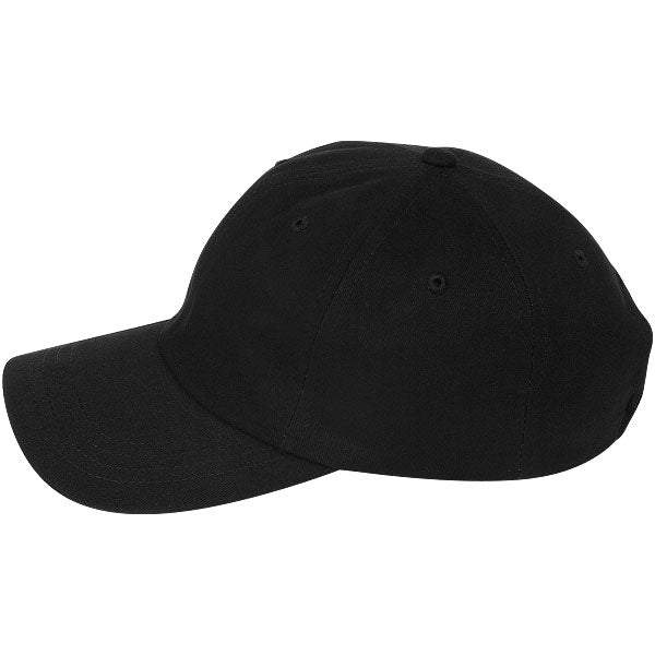 Paramount Apparel Black Unstructured Brushed Twill Cap