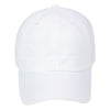 Paramount Apparel White Unstructured Brushed Twill Cap