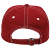 Paramount Apparel Dark Red Contrast Stitching Garment Washed Cap
