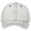 Paramount Apparel Stone Contrast Stitching Garment Washed Cap