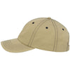 Paramount Apparel Tan Contrast Stitching Garment Washed Cap