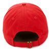 Paramount Apparel Red Garment Washed Cap