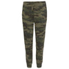 Independent Trading Co. Unisex Forest Camo Midweight Fleece Pant