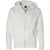 Independent Trading Co. Unisex White Hooded Full-Zip Sweatshirt
