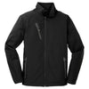 Port Authority Men's Black Welded Soft Shell Jacket