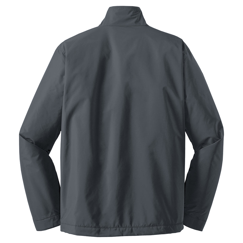 Port Authority Men's Steel Grey/True Black Challenger II Jacket