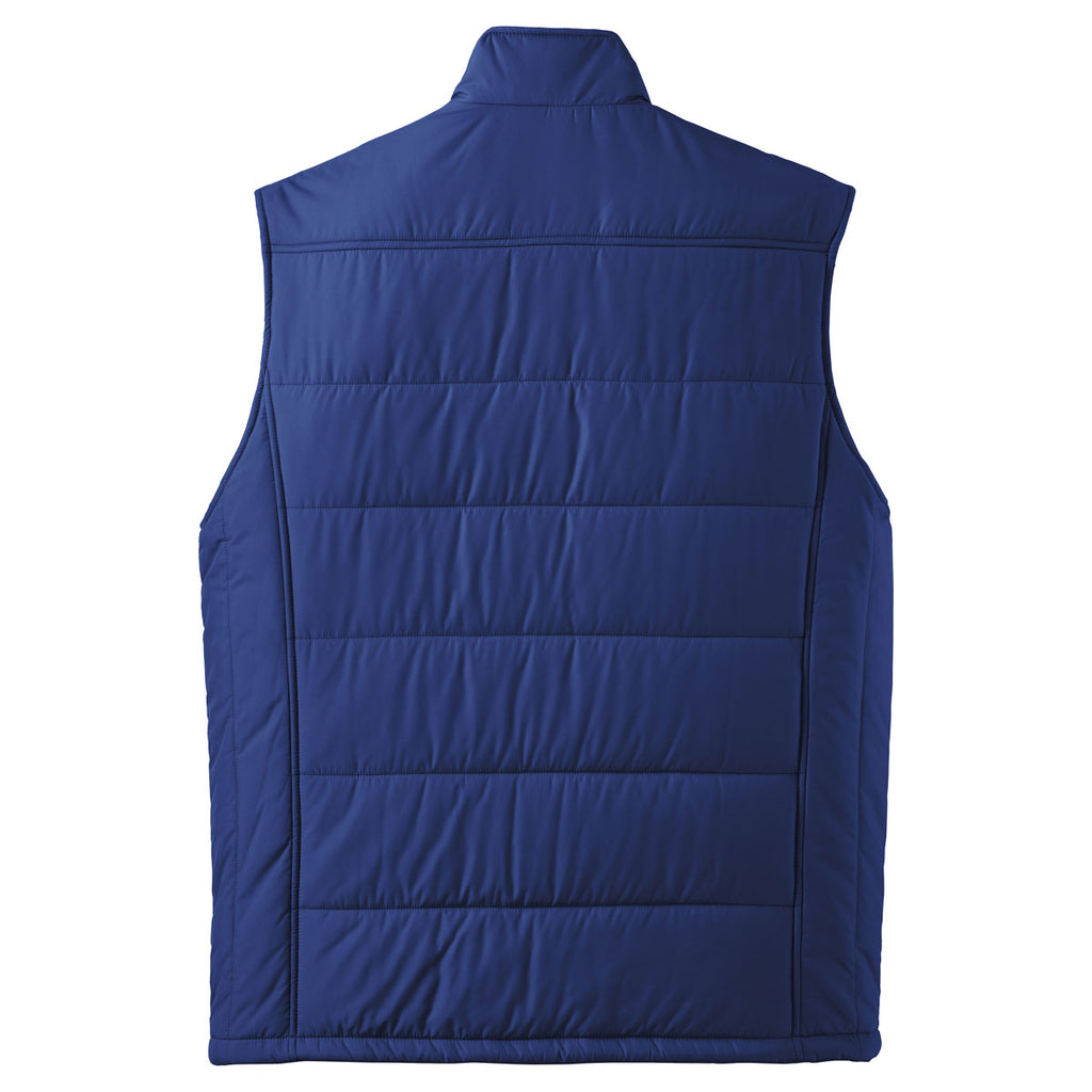 Port Authority Men's Mediterranean Blue/Black Puffy Vest