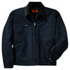 CornerStone Men's Navy/Black Duck Cloth Work Jacket