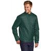 Port Authority Men's Tree Green/ Marine Green Packable Puffy Jacket