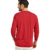 Johnnie-O Men's Ruby Red Heathered Brennan Long Sleeve T-Shirt