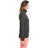 Vineyard Vines Women's Jet Black Microstripe Sankaty Half-Zip Pullover