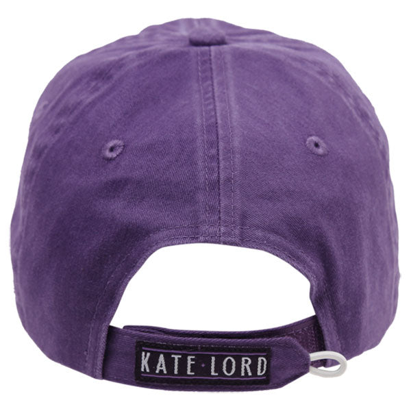 Kate Lord Eggplant Twill Golf Cap