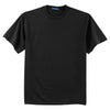 Sport-Tek Men's Black Dri-Mesh Short Sleeve T-Shirt