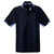 Port Authority Men's Navy/Blue Lake Dry Zone Colorblock Ottoman Polo