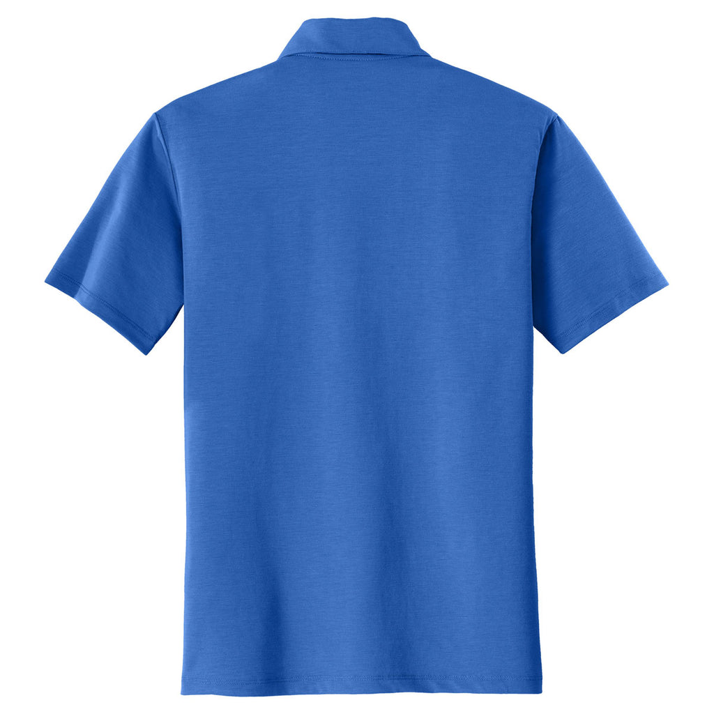 Port Authority Men's Strong Blue Cotton Touch Performance Polo