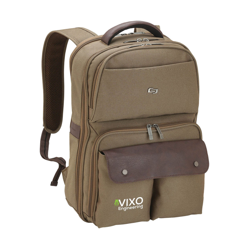 Solo Khaki Apollo Backpack
