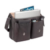 Solo Brown Warren Leather Briefcase