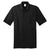 Port & Company Men's Jet Black Core Blend Jersey Knit Pocket Polo